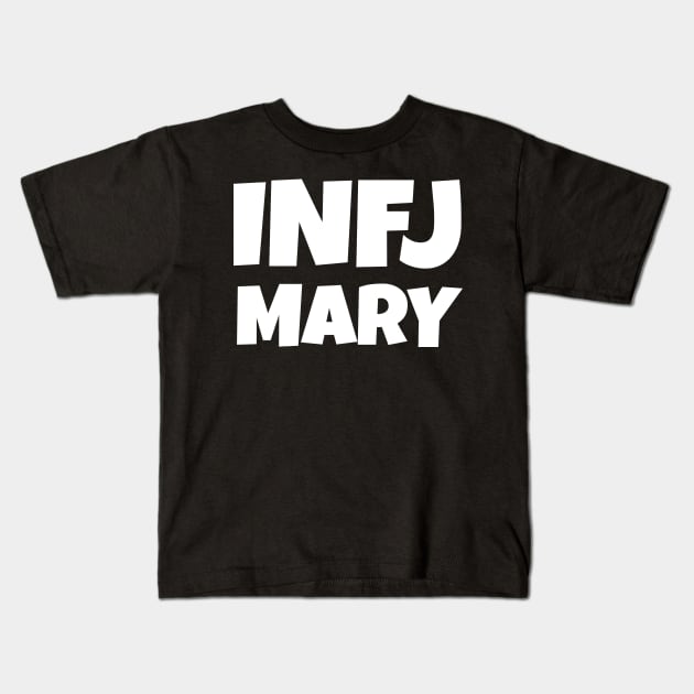 Personalized INFJ Personality type Kids T-Shirt by WorkMemes